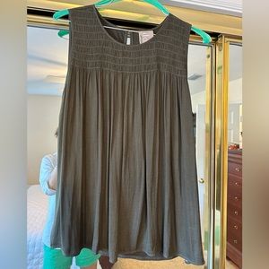Dolan smocked tank - size L